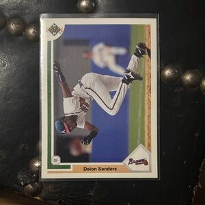 Deion Sanders Baseball Card